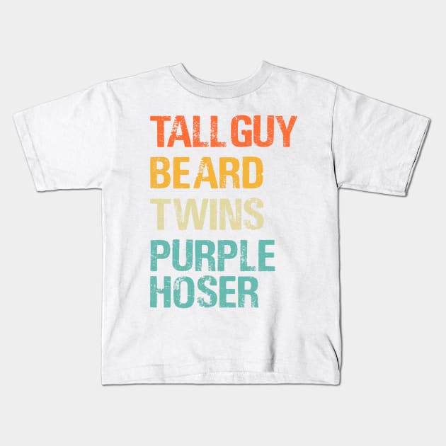 Tall guy Kids T-Shirt by cbpublic